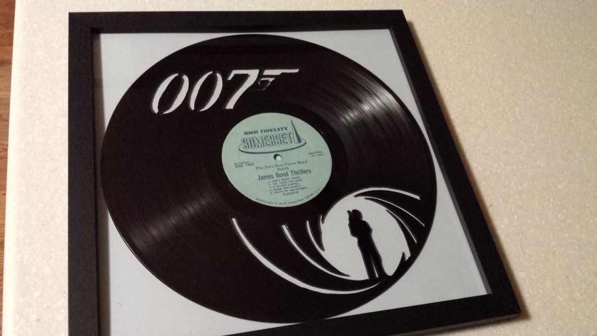 James Bond 007 Vinyl Artwork