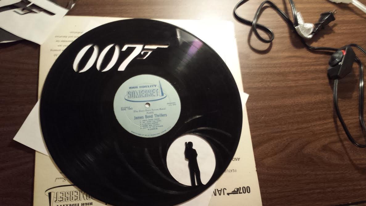 James Bond 007 Vinyl Artwork